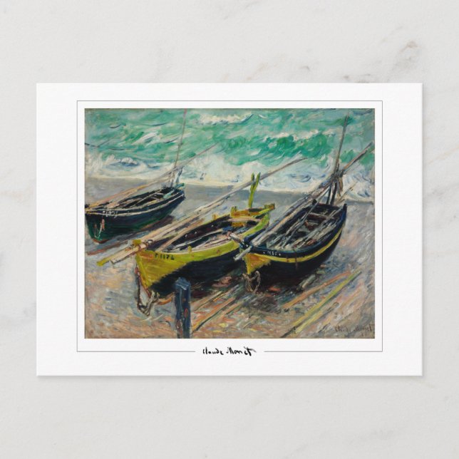 Postal Claude Monet #8 - Arte (Anverso)