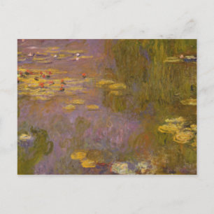 Postal Claude Monet   Agua Lilies Nympheas