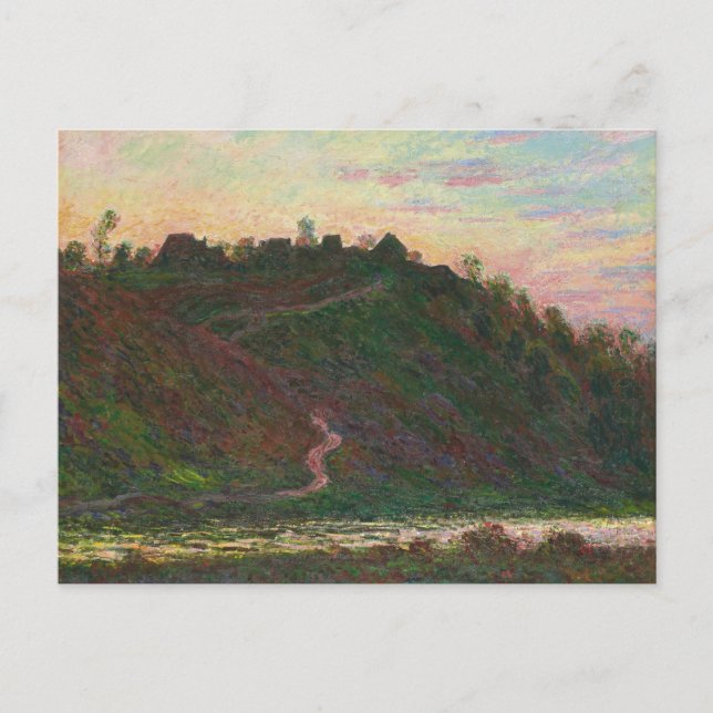 Postal Claude Monet - Aldea de La Roche-Blond (Anverso)