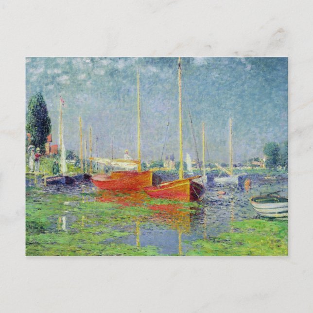 Postal Claude Monet | Argenteuil, c.1872-5 (Anverso)