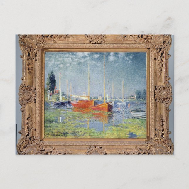 Postal Claude Monet | Argentina, 1875 (Anverso)