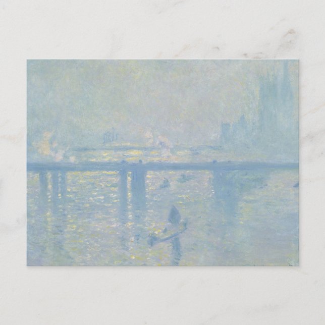 Postal Claude Monet - Charing Cross Bridge (Anverso)