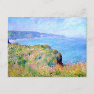 Postal Claude Monet: Cliff Cerca De Pourville