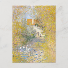 Postal Claude Monet El Arte De Pintar De La Estopa De Pat