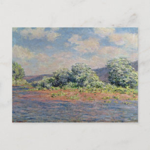 Postal Claude Monet el el Sena en el Puerto-Villez,