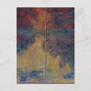 Postal Claude Monet - El Estanque De Lirio De Agua Por La