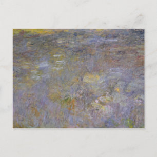 Postal Claude Monet   El estanque WaterLily