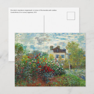 Postal Claude Monet - El jardín del artista en Argentina
