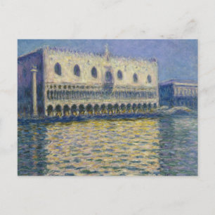 Postal Claude Monet - El palacio de los perros