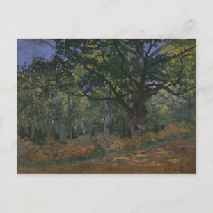 Postal Claude Monet - El roble del bodmer, Fontainebleau