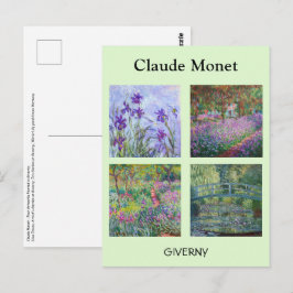 Postal Claude Monet - Giverny Masterpieces Selection
