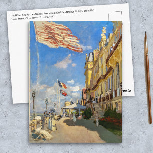 Postal Claude Monet - Hotel des Roches Noires, Trouville