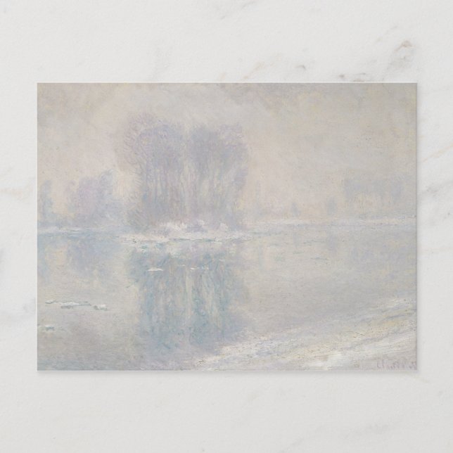 Postal Claude Monet - Ice Floes (Anverso)