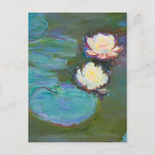 Postal Claude Monet Impresionista Water Lillies Postcard