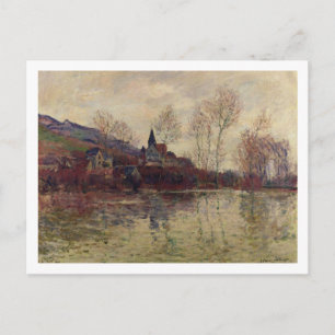 Postal Claude Monet Inundaciones en Giverny