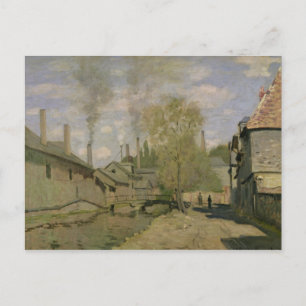 Postal Claude Monet   La corriente de Robec en Rouen, 187