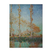 Claude Monet - La obra de arte de los Poplars