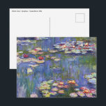 Postal Claude Monet - Lilies de agua / Nympheas<br><div class="desc">Lilies de agua/Nympheas - Claude Monet,  1916</div>