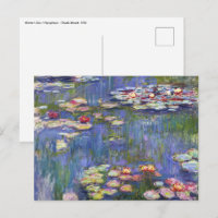 Claude Monet - Lilies de agua / Nympheas