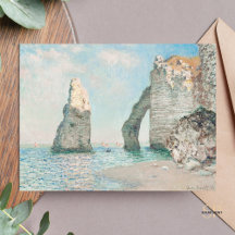 Claude Monet Los acantilados de Étretat Pintura Ar