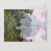 Claude Monet - Mañana En El Sena, Cerca De Giverny