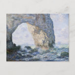 Postal Claude Monet | Manneporte Etretat<br><div class="desc">Etretat de Manneporte por Claude Monet � Bridgeman Images</div>