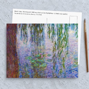 Postal Claude Monet - Nenúfares