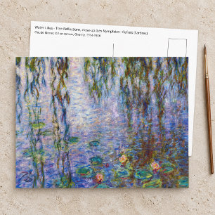 Postal Claude Monet - Nenúfares