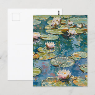 Postal Claude Monet Nenúfares 1916 Arte Fino
