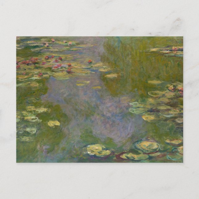 Postal Claude Monet | Nenúfares, 1919 (Anverso)