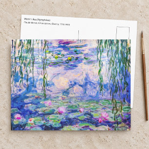 Postal Claude Monet - Nenúfares / Nympheas 1919