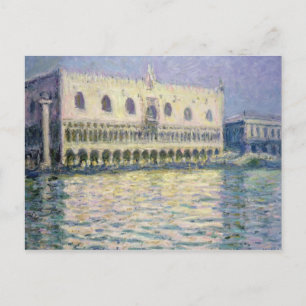 Postal Claude Monet   Palacio Ducal, Venecia, 1908