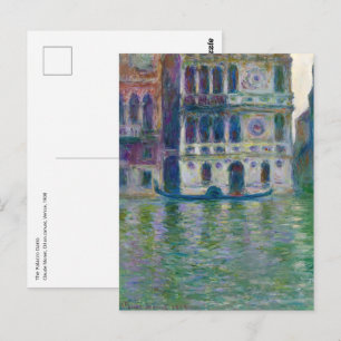 Postal Claude Monet - Palazzo Dario
