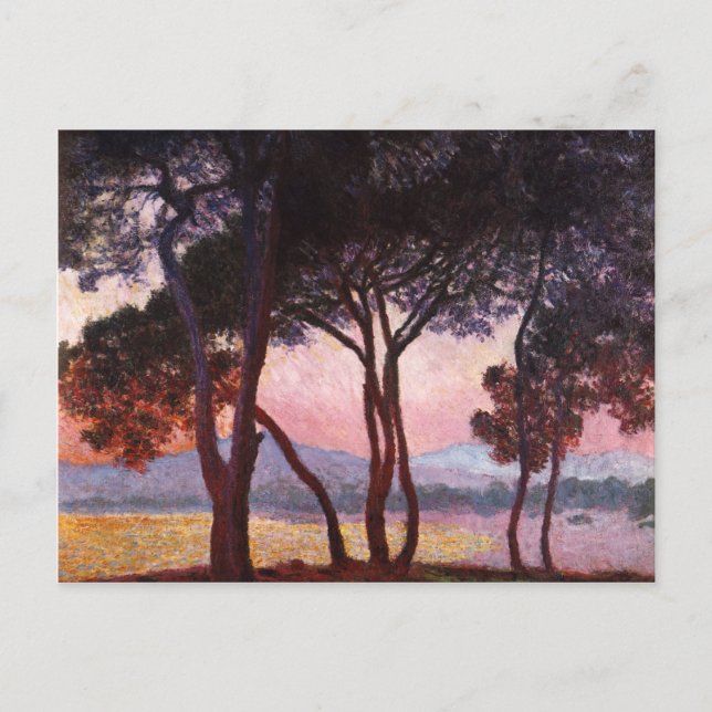 Postal Claude Monet: Pines (Anverso)