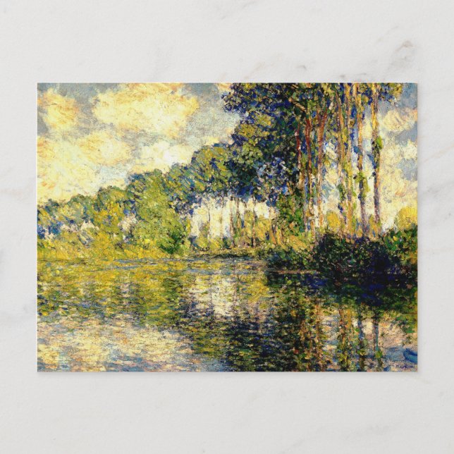 Postal Claude Monet - Poplars on the Epte (Anverso)