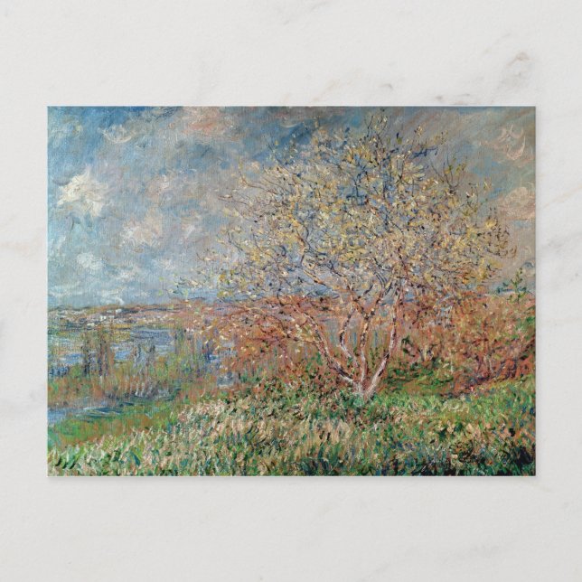 Postal Claude Monet | Primavera, 1880-82 (Anverso)