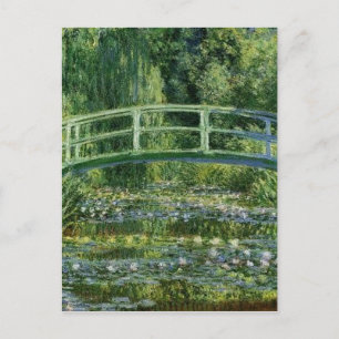 Postal Claude Monet - Puente japonés