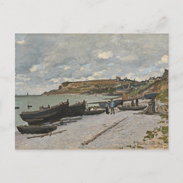 Postal Claude Monet | Sainte-Adresse, 1867 (Anverso)