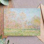 Postal Claude Monet Spring En Giverny Pinturas<br><div class="desc">"Primavera en Giverny" es una espléndida y encantadora pintura impresionista que retrata la vibrante belleza de la primavera en Giverny,  reflejando la fascinación de Monet con la naturaleza y su incomparable habilidad para capturar su esencia siempre cambiante.</div>