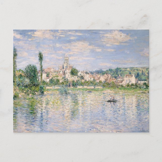 Postal Claude Monet | V � el petróleo en verano (Anverso)