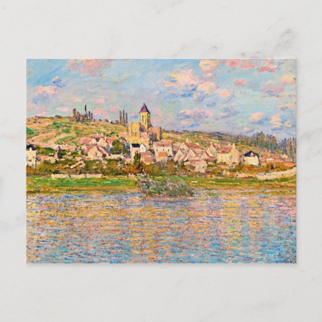 Postal Claude Monet - Vetheuil (Anverso)