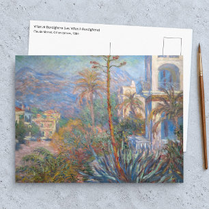 Postal Claude Monet - Villas en Bordighera