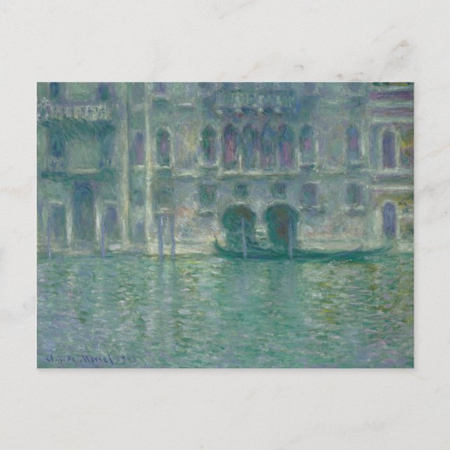 Postal Claude Monet | Vista panorámica de la isla de Fran (Anverso)