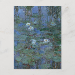 Postal Claude Monet - Water Lilies