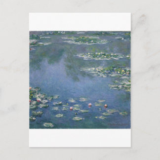 Postal Claude Monet - Water Lilies - 1906 Ryerson