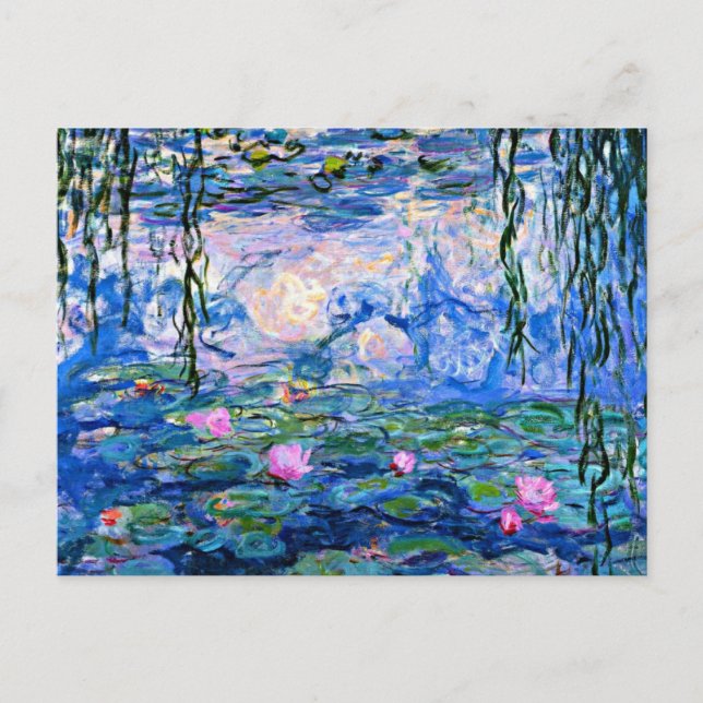Postal Claude Monet - Water Lilies, 1919, Card (Anverso)