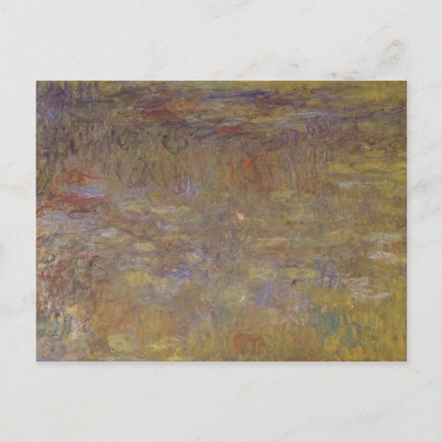 Postal Claude Monet | Water-Lily Pond (Anverso)