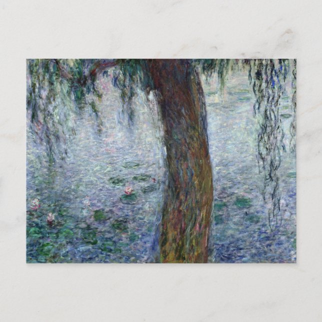 Postal Claude Monet | Waterlilies Welows right (Anverso)