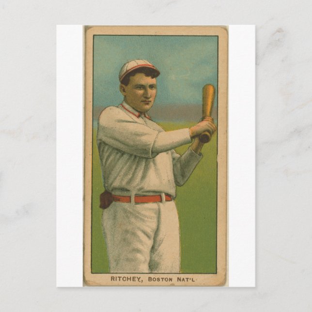 Postal Claude Ritchey, palomas de Boston (Anverso)