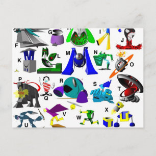 Postal Clave de código - Robots